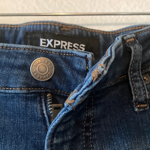 Express Women's High Rise Denim Jeans - Picture 1 of 5